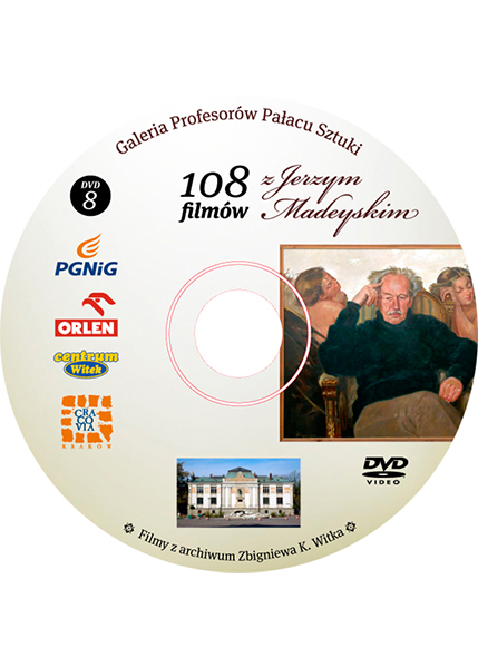 8 DVDs - 108 movies, 32 hours of meetings with the history of art, culture, architecture, Polish history and also associating with the phenomenon of Jerzy Madeyski, who masterfully combined extensive knowledge and talent of its presentation