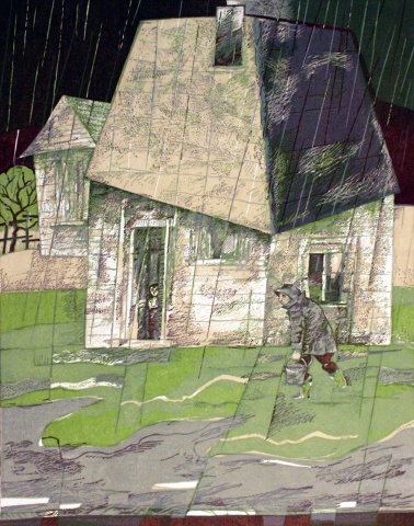 Franciszek Bunsch - Dom w deszczu
